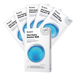 Dr. Jart+ Vital Hydra Solution PRO Face Mask 5-Pack - New in Box